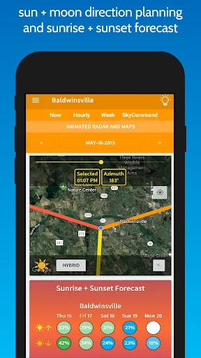 Fotocast: Sun and Moon planning — Google Play screenshot