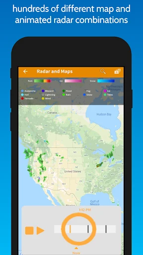 Fotocast: Radar and map layers — Google Play screenshot